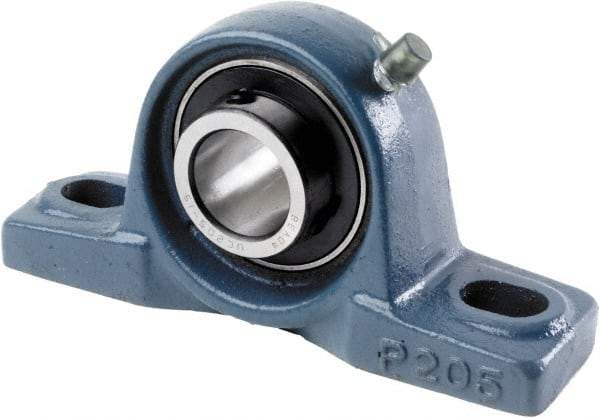 Tritan - 60mm ID, 241mm OAL x 138mm OAH Pillow Block - 7,396 Lb Static Cap, 10,723 Lb Dyn Cap, 7.24" Btw Mnt Hole Ctrs, 69.85mm Base-to-Ctr Ht, Cast Iron/Steel - All Tool & Supply