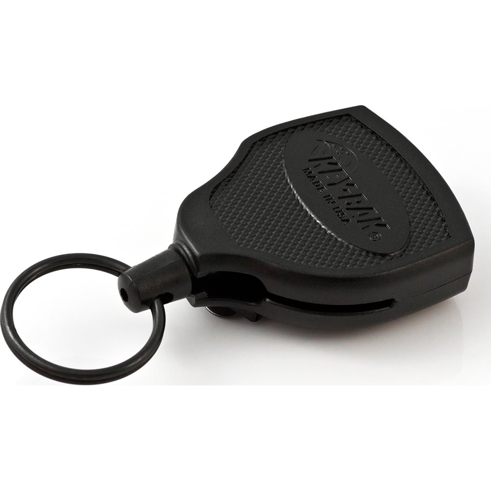 Key-Bak - Key Control; Type: Retractable Key Chain ; Number of Keys: 15 ; Color: Black ; Width (Inch): 1 - Exact Industrial Supply