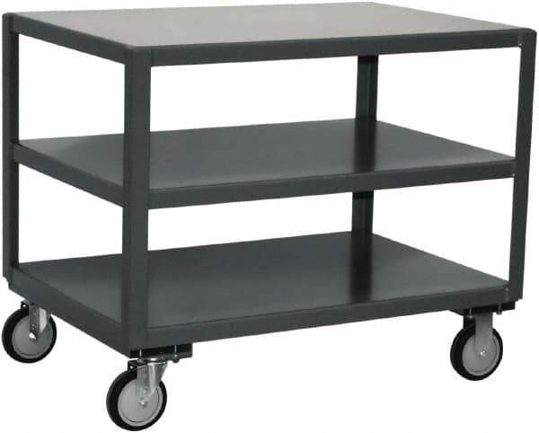 Jamco - Heavy Duty Transporter Mobile Table - Steel, Gray, 30" Long x 72" Deep x 30" High - All Tool & Supply