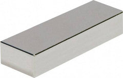 Mag-Mate - 1-1/2" Long x 1-1/2" Wide x 3/16" High, 35 Poles, Rectangular Neodymium Rare Earth Holding Magnet - 31.5 Lb Average & 62.1 Lb Max Pull Force, 180°F Max Operating Temp - All Tool & Supply