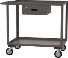 Jamco - 1,200 Lb Capacity, 36" Wide x 30" Long x 39" High Service Cart - 2 Shelf, Steel - All Tool & Supply