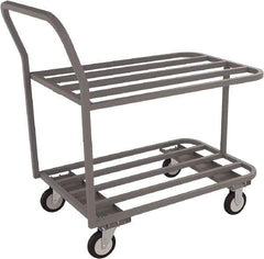 Jamco - 1,200 Lb Capacity, 36" Wide x 24" Long x 41" High Standard Utility Cart - 2 Shelf, Steel - All Tool & Supply