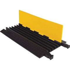 Checkers - On Floor Cable Covers Cover Material: Polyurethane Number of Channels: 5 - All Tool & Supply