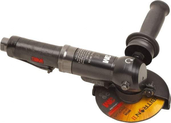 3M - 4-1/2" Wheel Diam, 12,000 RPM, Electric Cutoff & Cutoff-Grinder Tool - Right Angle Handle - All Tool & Supply