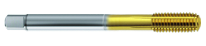 M20 x 1.00 Dia. - 6HX - 7 FL - Cobalt Semi-Bott Tap-TiN FORM-C DIN 374 - All Tool & Supply