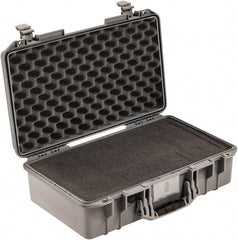 Pelican Products, Inc. - 13-31/32" Wide x 7-31/64" High, Aircase w/Foam - Silver - All Tool & Supply