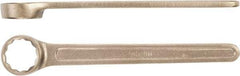 Ampco - 38mm 12 Point Box Wrench - Single End, Aluminum Bronze, Plain Finish - All Tool & Supply