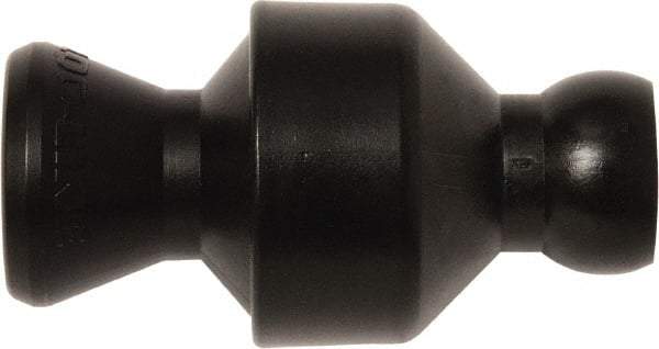 Loc-Line - 10 Piece, 1/4" ID Coolant Hose In-Line Check Valve - Female to Ball Connection, Acetal Copolymer Body, Unthreaded, Use with Loc-Line Modular Hose Systems - All Tool & Supply