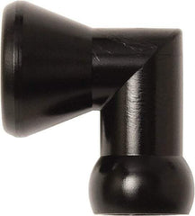 Loc-Line - 1/4" Hose Inside Diam, Coolant Hose Elbow - For Use with Loc-Line Modular Hose System, 20 Pieces - All Tool & Supply