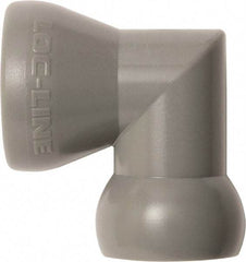 Loc-Line - 1/2" Hose Inside Diam, Coolant Hose Elbow - For Use with Loc-Line Modular Hose System, 20 Pieces - All Tool & Supply