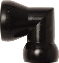 Loc-Line - 1/2" Hose Inside Diam, Coolant Hose Elbow - For Use with Loc-Line Modular Hose System, 20 Pieces - All Tool & Supply