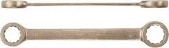 Ampco - 3/4" x 7/8" 12 Point Box Wrench - Double End, Aluminum Bronze, Plain Finish - All Tool & Supply