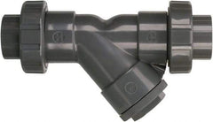 Hayward - 1/2" Pipe, True Union Threaded Ends, PVC Y-Strainer - 150 psi Pressure Rating - All Tool & Supply