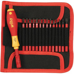 Wiha - Interchangeable Bit Screwdriver Handle - Phillips, Torx & Square Tip - All Tool & Supply