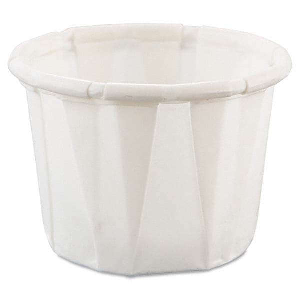 DART - Paper Portion Cups, .5 oz, White, 250/Bag, 20 Bags/Carton - All Tool & Supply