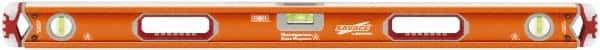 SAVAGE by SWANSON - Magnetic 36" Long 3 Vial Box Beam Level - Aluminum, Orange - All Tool & Supply