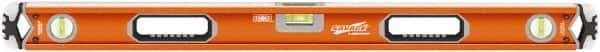 SAVAGE by SWANSON - 36" Long 3 Vial Box Beam Level - Aluminum, Orange - All Tool & Supply