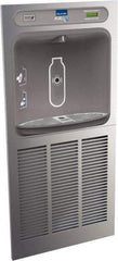 ELKAY - 8 GPH Cooling Capacity In Wall Recessed Water Cooler & Fountain - In-Wall, 20 to 105 psi, 0.20 hp, Stainless Steel - All Tool & Supply