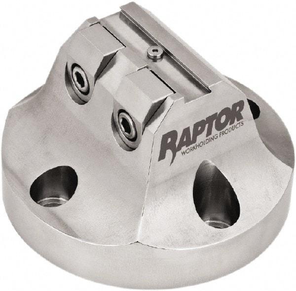 Raptor Workholding - 3/8" Jaw Width, 3" High Dovetail Vise - For Use with 4 & 5 Axis Workholding Systems - All Tool & Supply