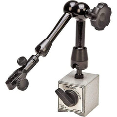 Mitutoyo - 50mm Long x 50mm Wide x 55mm High Magnetic Indicator Base with On/Off Switch - 600 N Magnetic Pull - All Tool & Supply