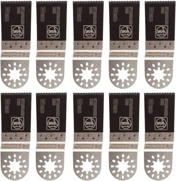 Fein - Rotary & Multi-Tool Multi-Use Saw Blade - 1-3/8" Standard E-Cut Blade, For Fein Multimaster, Wood, Drywall, Plastic Saw Blade - All Tool & Supply