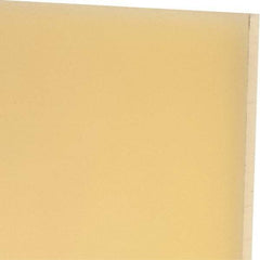 Made in USA - 1/4" Thick x 12" Wide x 1' Long, Polyurethane Sheet - Natural, 75D Hardness, ±0.015 Tolerance - All Tool & Supply