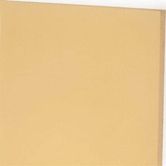 Made in USA - 3/16" Thick x 12" Wide x 1' Long, Polyurethane Sheet - Natural, 95A Hardness, ±0.010 Tolerance - All Tool & Supply