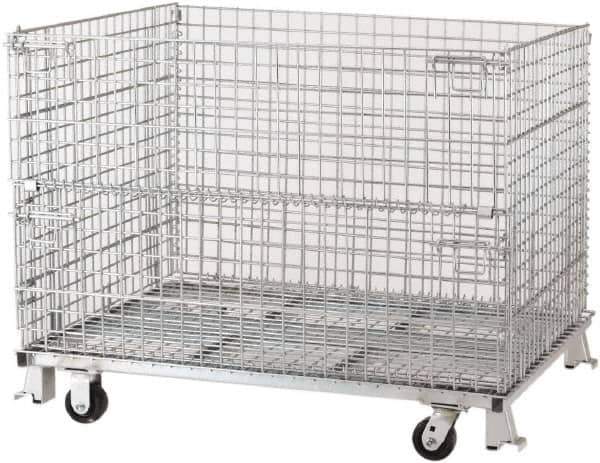 Nashville Wire - 40" Deep, Rectangular Steel Wire Basket - 36" High - All Tool & Supply