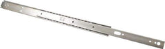 Sugatsune - 18" Slide Length, 13" Travel Length, Stainless Steel Ball Bearing Slide - 90 Lb Capacity at Full Extension - All Tool & Supply