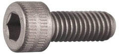 Made in USA - #4-40 UNC Hex Socket Drive, Socket Cap Screw - Grade A-286 Alloy Steel, Passivated Finish, Fully Threaded, 1/2" Length Under Head - All Tool & Supply