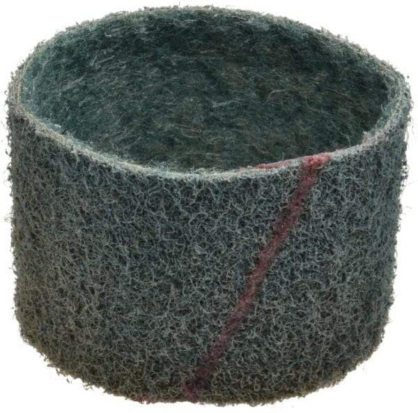 Brite Star - 3" Wide x 10-11/16" OAL, 320 Grit, Aluminum Oxide Abrasive Belt - Aluminum Oxide, Very Fine, Nonwoven, Series SC-BS - All Tool & Supply