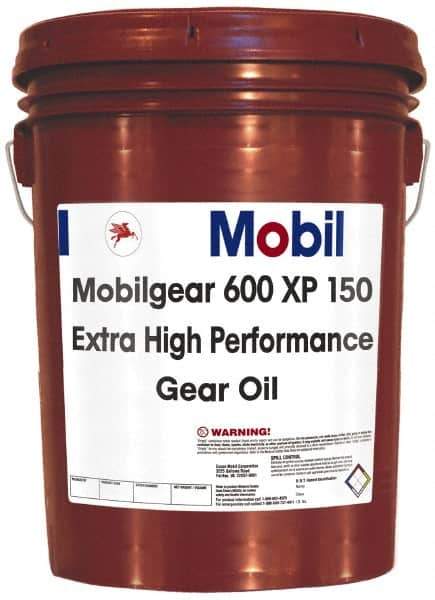 Mobil - 5 Gal Pail, Mineral Gear Oil - ISO 150 - All Tool & Supply