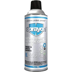 Sprayon - 10 Ounce Aerosol Electrical Grade Cleaner/Degreaser - 12,500 Volt Dielectric Strength, Flammable, Plastic Safe - All Tool & Supply