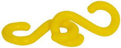 NMC - Barrier S-Hook - Plastic, Yellow - All Tool & Supply