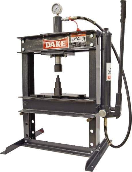 Dake - 10 Ton Hydraulic Shop Press - 6 Inch Stroke - All Tool & Supply