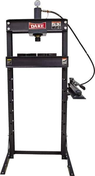 Dake - 10 Ton Hydraulic Shop Press - 6 Inch Stroke - All Tool & Supply