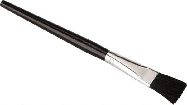 Premier Paint Roller - Hog Artist's Paint Brush - 1" Wide, 1-1/4" Bristle Length, 6" Wood Handle - All Tool & Supply