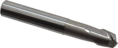 Accupro - 10mm, 2 Flute, Single End, Solid Carbide, 1mm Corner Radius End Mill - 72mm OAL, 30° Helix, Right Hand Flute, 10mm LOC, Right Hand Cut, 20mm Extended Reach - All Tool & Supply