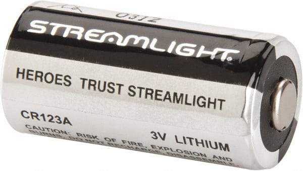 Streamlight - Size CR123A, Lithium, 400 Pack, Standard Battery - 3 Volts - All Tool & Supply