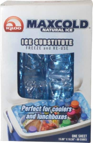 Igloo - Portable Cooler Plastic Ice Sheet - Blue, Compatible with All Ice Chests - All Tool & Supply