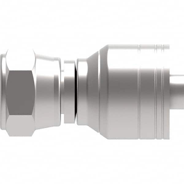 Eaton - Hydraulic Hose Fittings & Couplings Type: BSPP 60 Cone Female Swivel Straight Hose Diameter: 3/8 (Inch) - All Tool & Supply