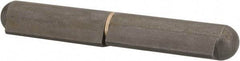 Value Collection - 4.724" Long x 0.63" Wide x 0.787" Thick, Weld On Hinge - Steel with Steel Pin - All Tool & Supply