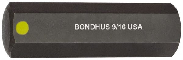 Bondhus - 9/16" Hex Drive Bit - All Tool & Supply