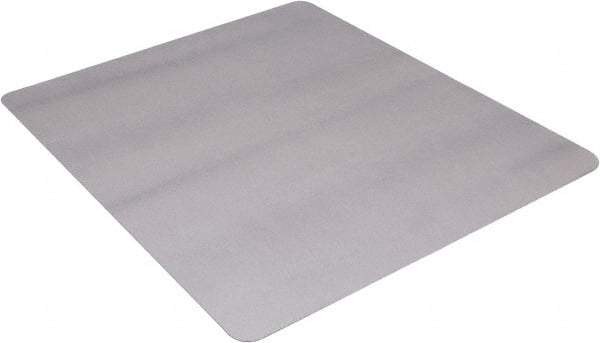 Aleco - 53" Long x 45" Wide, Chair Mat - Rectangular, Straight Edge Style, Texured Both Sides - All Tool & Supply