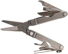 Leatherman - 10 Piece, Multi-Tool Set - 2-1/2" OAL, 2-1/2" Closed Length - All Tool & Supply