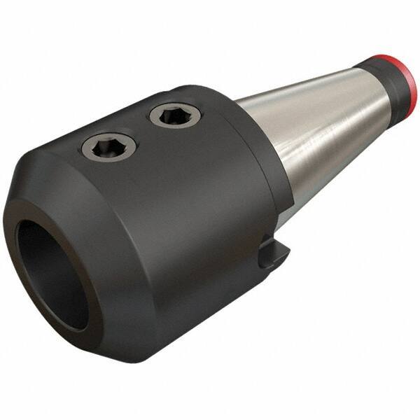 Iscar - DIN2080-50 Taper Shank 32mm Hole End Mill Holder/Adapter - 72mm Nose Diam, 80mm Projection - Exact Industrial Supply