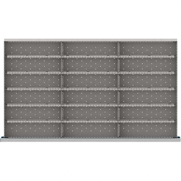 LISTA - 18-Compartment Drawer Divider Layout for 3.15" High Drawers - All Tool & Supply