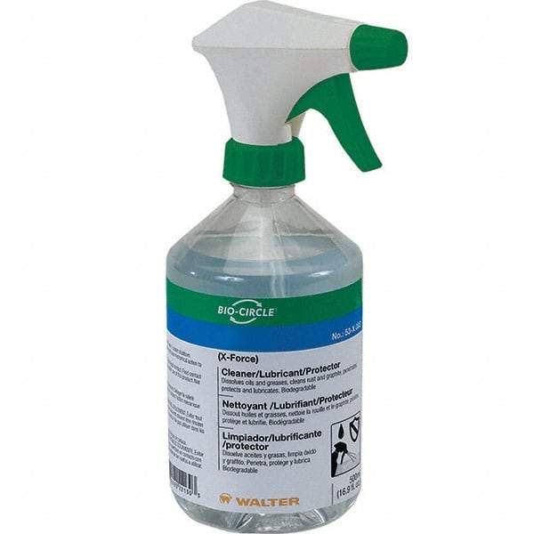 WALTER Surface Technologies - 16.9 oz Plastic Bottle & Trigger Sprayer - Clear - All Tool & Supply