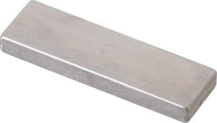 Mitutoyo - 0.125" Rectangular Steel Gage Block - Accuracy Grade AS-1, Includes Certificate of Inspection - All Tool & Supply