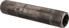 Value Collection - Schedule 80, 3/4" Diam x 5" Long Black Pipe Nipple - Threaded - All Tool & Supply